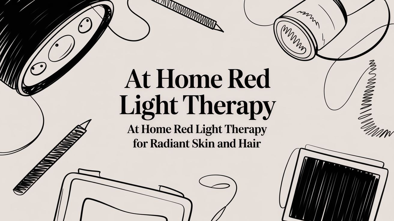 At Home Red Light Therapy: at home red light therapy for radiant skin and hair
