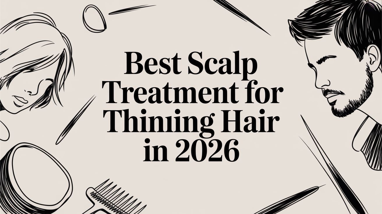 Best Scalp Treatment for Thinning Hair in 2026