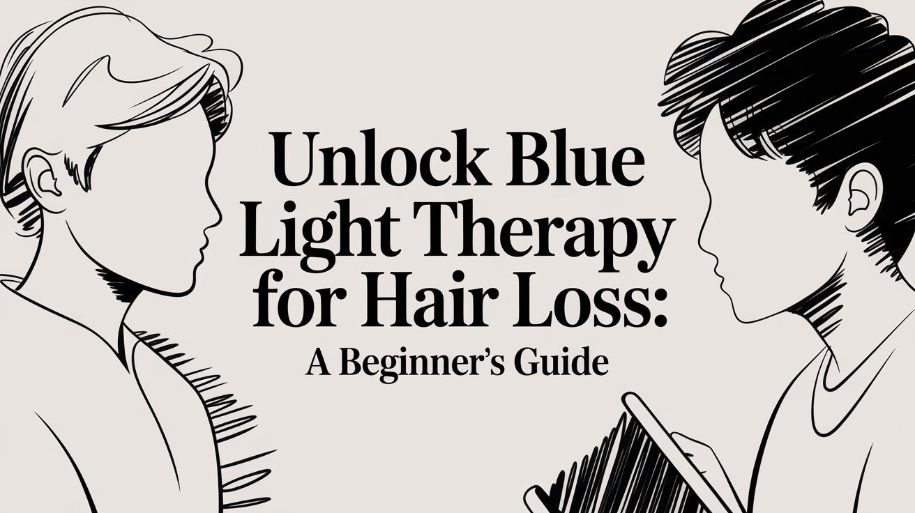 Unlock blue light therapy for hair loss: A beginner's guide