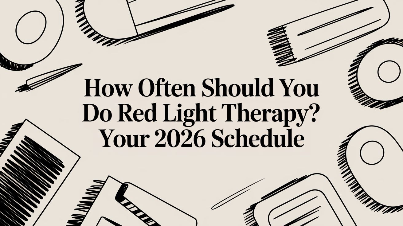 How Often Should You Do Red Light Therapy? Your 2026 Schedule