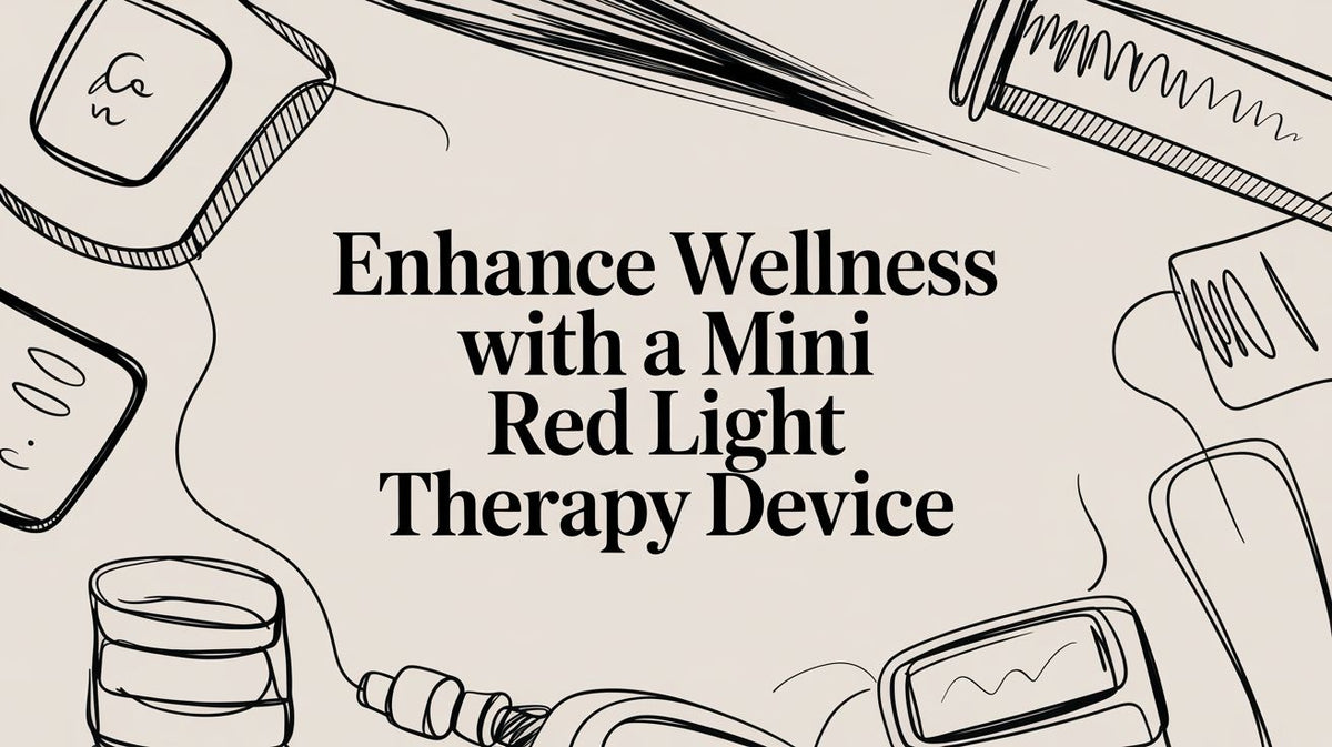 Enhance Wellness with a Mini Red Light Therapy Device