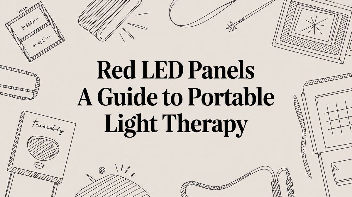 Red LED Panels A Guide to Portable Light Therapy